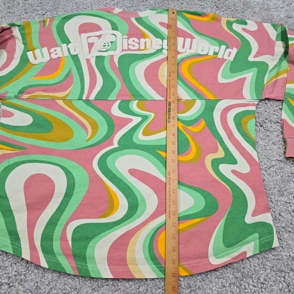 Disney Spirit Jersey Shirt Womens XXL Walt Disney World Swirl Groovy Retro - Picture 8 of 10